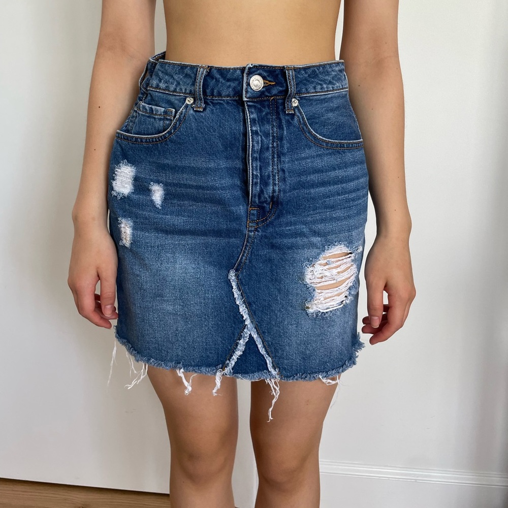 Forever 21 denim skirt - Size S (fits XS, S)